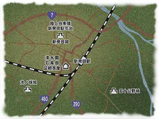 新発田オフ　地図