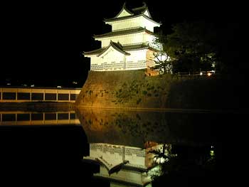 新発田オフ　新発田城夜景2