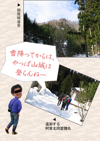 関根城の写真