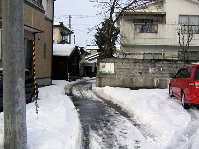 村上城 青木門跡写真