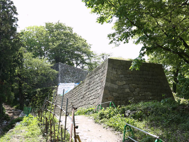 村上城 出櫓跡写真