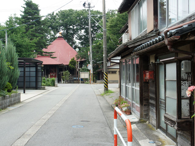 村上城 片町枡形跡 写真