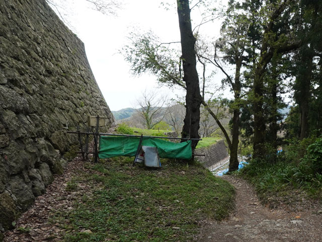 村上城 並門跡