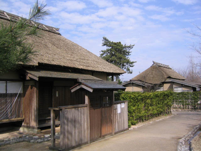 村上城 新町曲輪跡に残る武家屋敷 写真