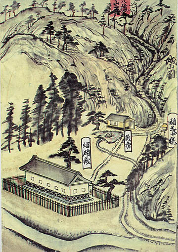 明治元年の村上城・硝煙倉