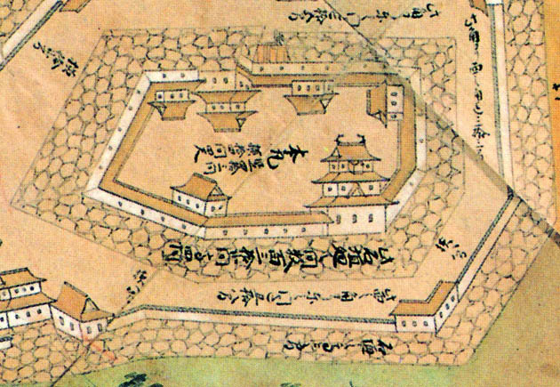 正保の城絵図