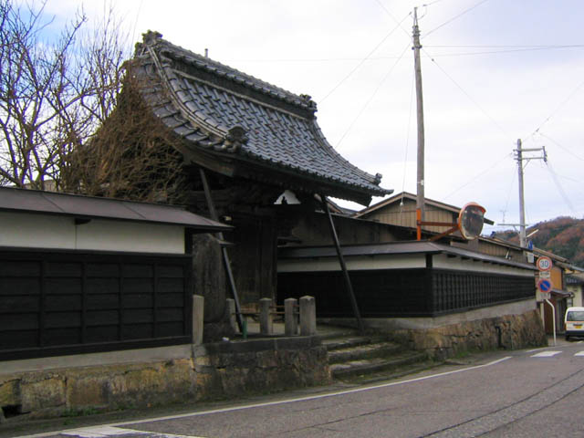 村上城 寺町 写真