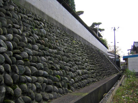 村上城下・寺町裏手の段丘