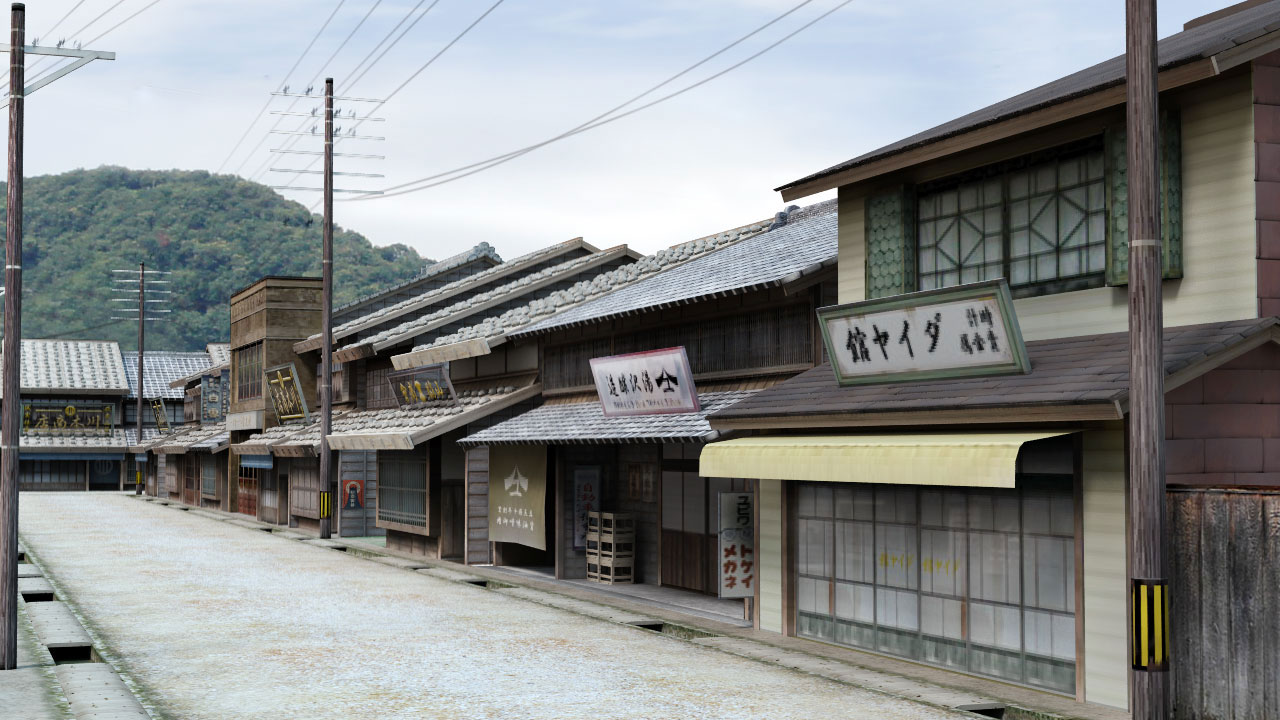 仮想村上町 明治末~昭和初期